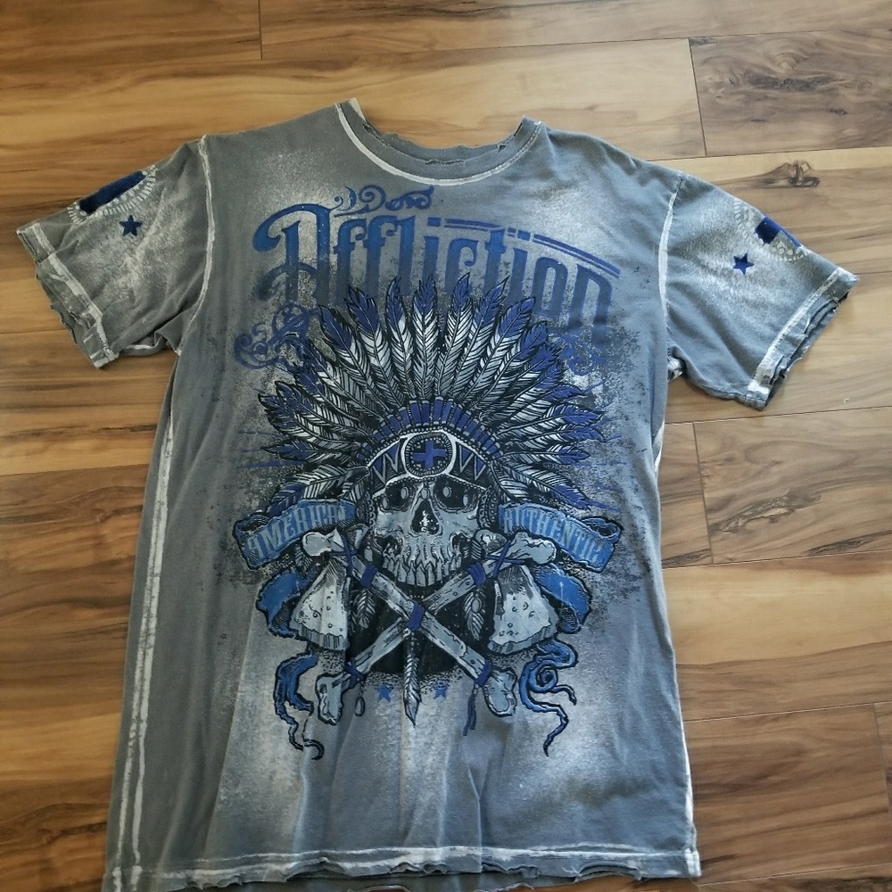 Affliction Mens top
